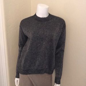 Boss merino superfine metallic crew neck sweater M